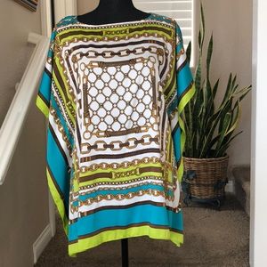 🛍 Michael Kors Poncho Blouse